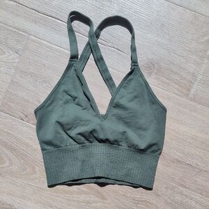 FP Movement by Free People Deep Green Bralette
